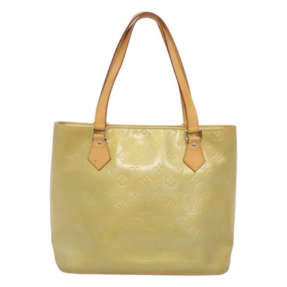 LOUIS VUITTON Monogram Vernis Houston Hand Bag Gris M91053 LV Auth hk2532 - Picture 3 of 16